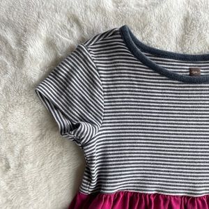 Tea Collection, fuschia pink dress, size 5 girls